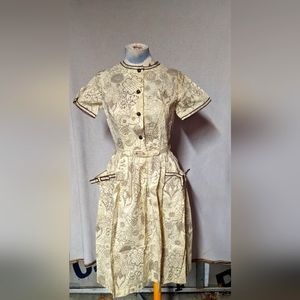 Vintage retro dress